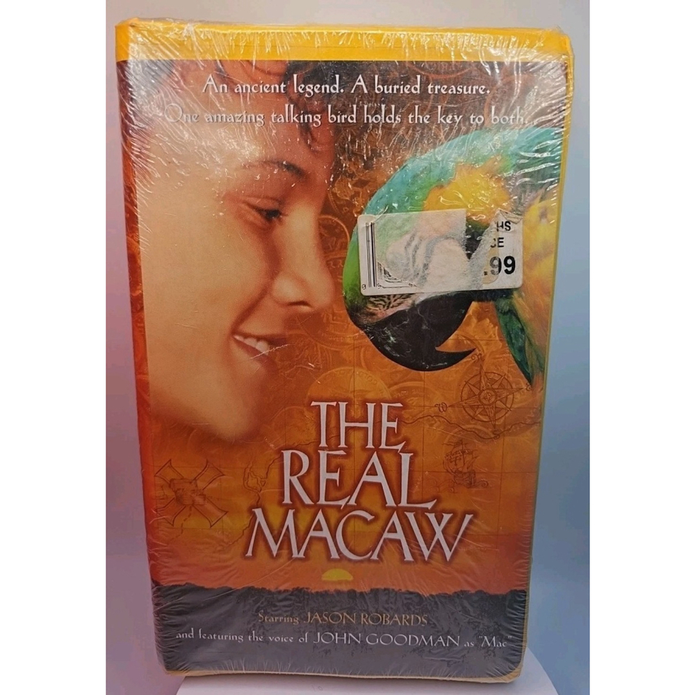 The Real Macaw (VHS, 2000) New Sealed Chamshell Case